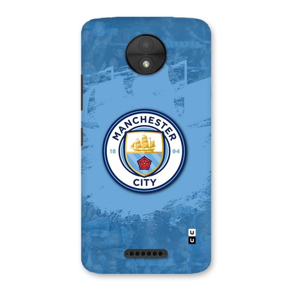 Manchester City Club Back Case for Moto C