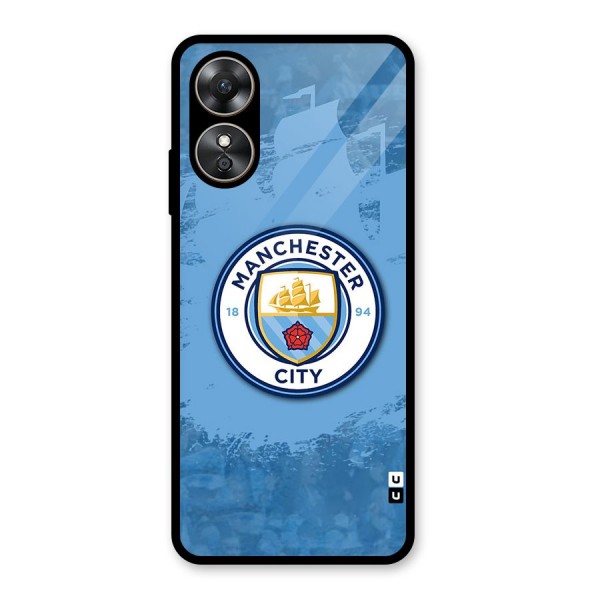 Manchester City Club Glass Back Case for Oppo A17