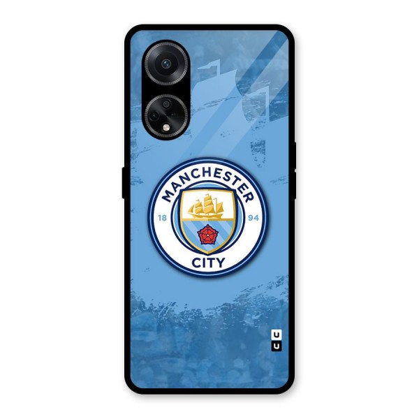 Manchester City Club Glass Back Case for Oppo F23