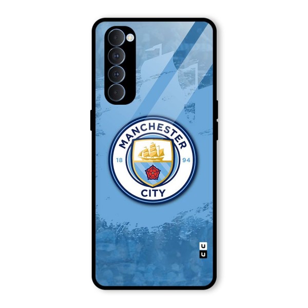 Manchester City Club Glass Back Case for Oppo Reno4 Pro