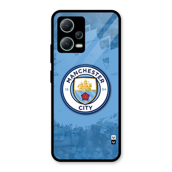 Manchester City Club Glass Back Case for Poco X5