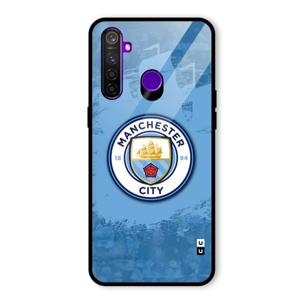 Manchester City Club Glass Back Case for Realme 5 Pro
