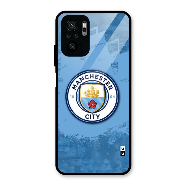 Manchester City Club Glass Back Case for Redmi Note 10