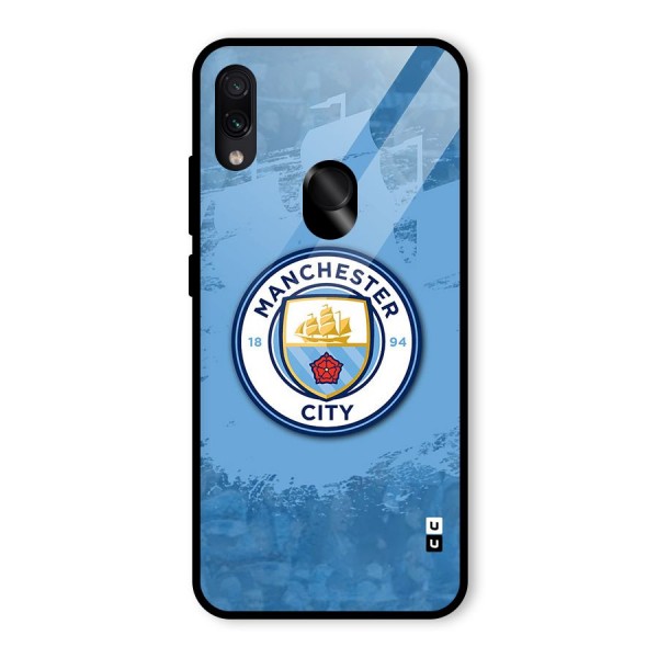 Manchester City Club Glass Back Case for Redmi Note 7