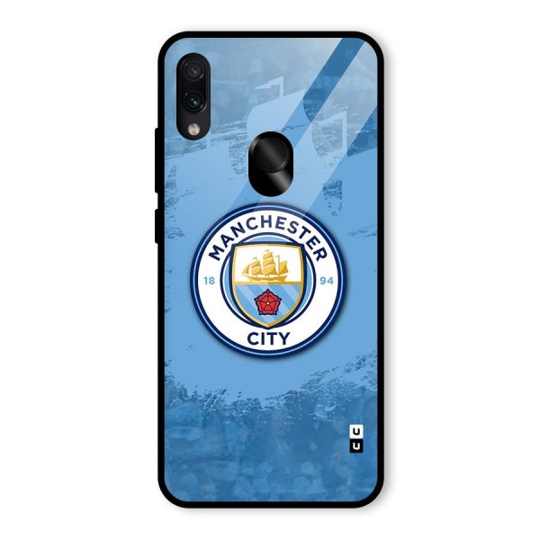 Manchester City Club Glass Back Case for Redmi Note 7S