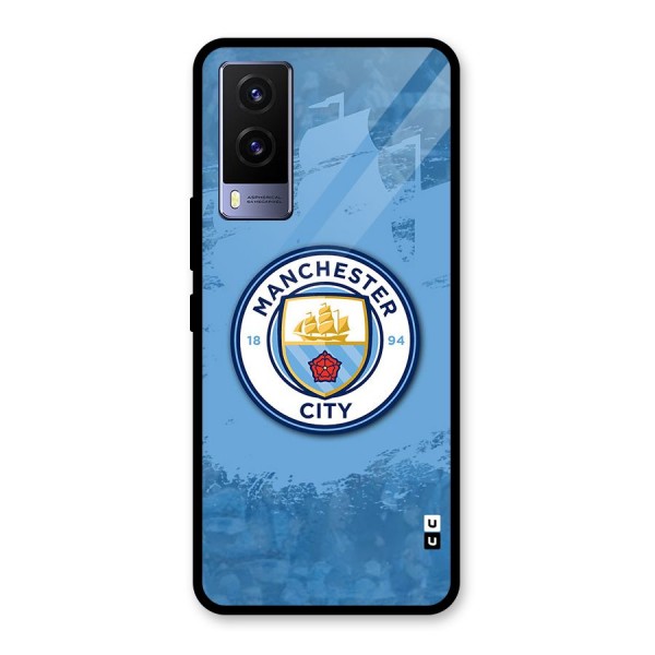Manchester City Club Glass Back Case for Vivo V21e 5G