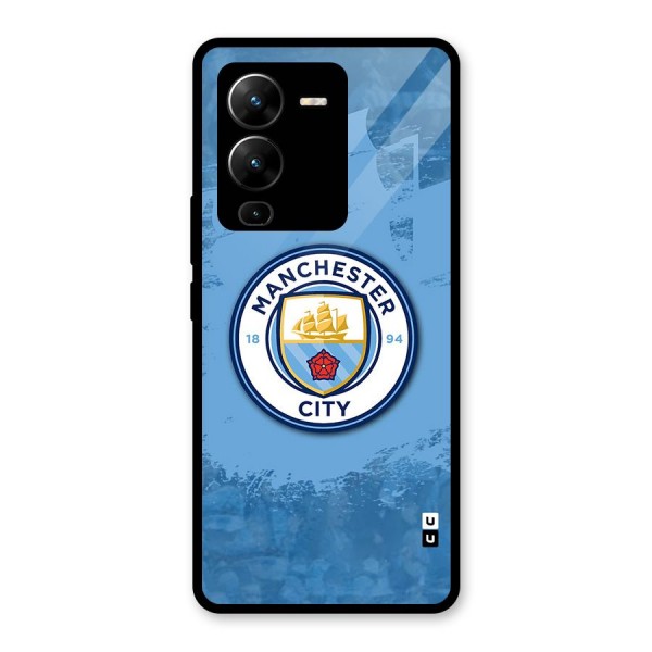 Manchester City Club Glass Back Case for Vivo V25 Pro