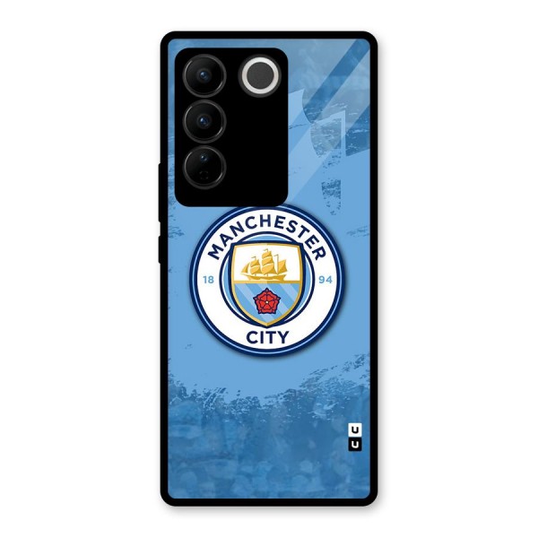 Manchester City Club Glass Back Case for Vivo V27