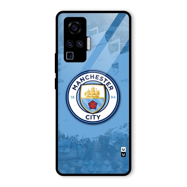 Manchester City Club Glass Back Case for Vivo X50 Pro