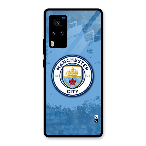 Manchester City Club Glass Back Case for Vivo X60 Pro