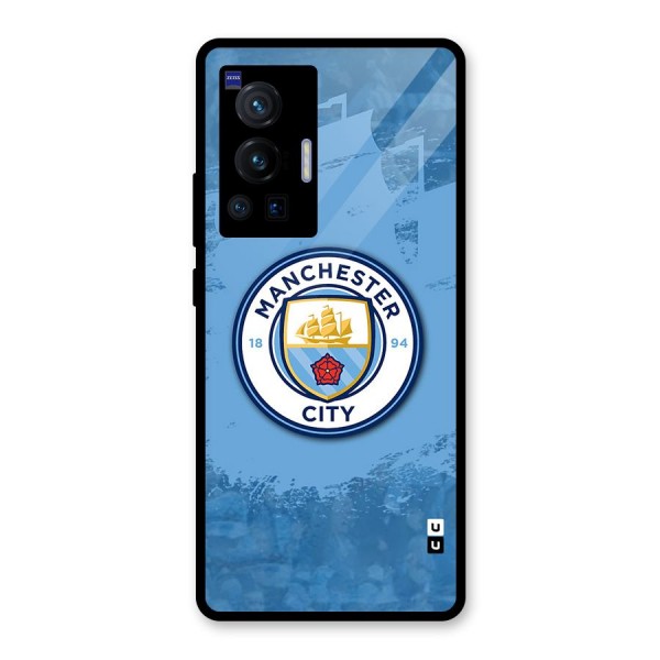 Manchester City Club Glass Back Case for Vivo X70 Pro