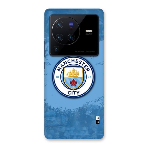 Manchester City Club Glass Back Case for Vivo X80 Pro