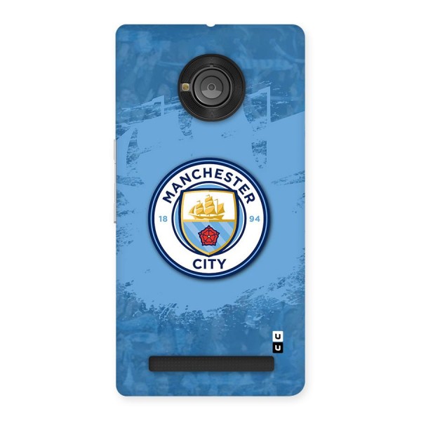 Manchester City Club Back Case for Yuphoria