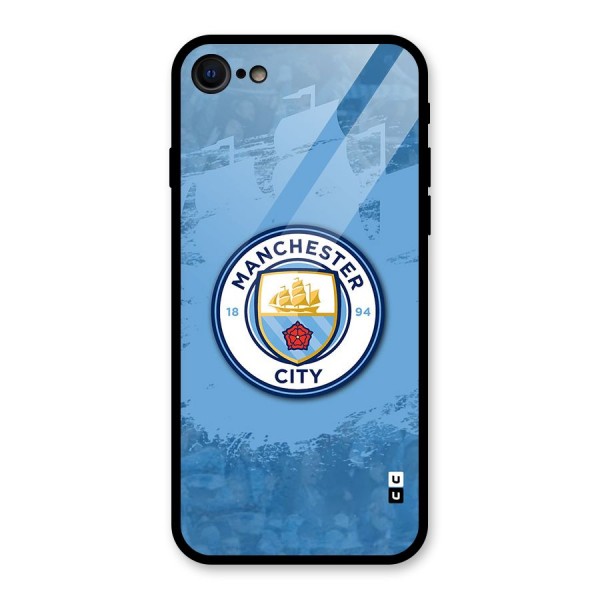 Manchester City Club Glass Back Case for iPhone 8