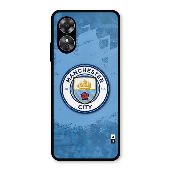 Manchester City Club Metal Back Case for Oppo A17