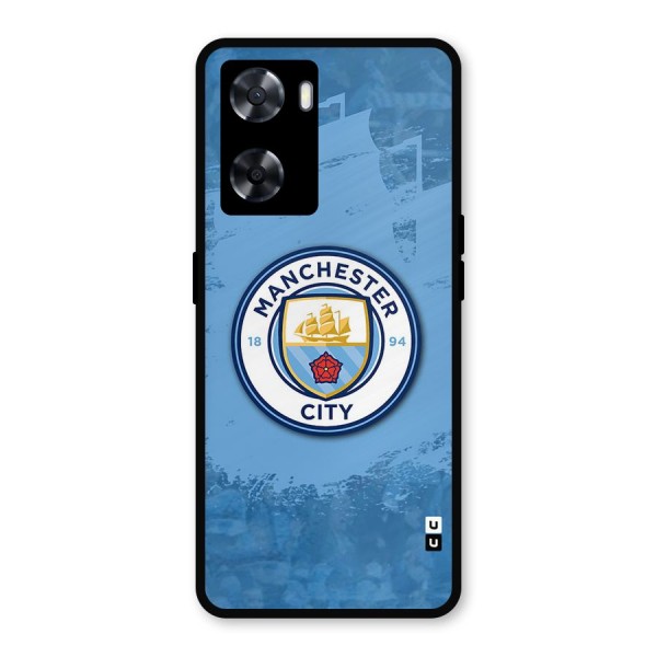 Manchester City Club Metal Back Case for Oppo A57 2022