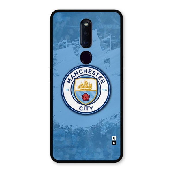 Manchester City Club Metal Back Case for Oppo F11 Pro