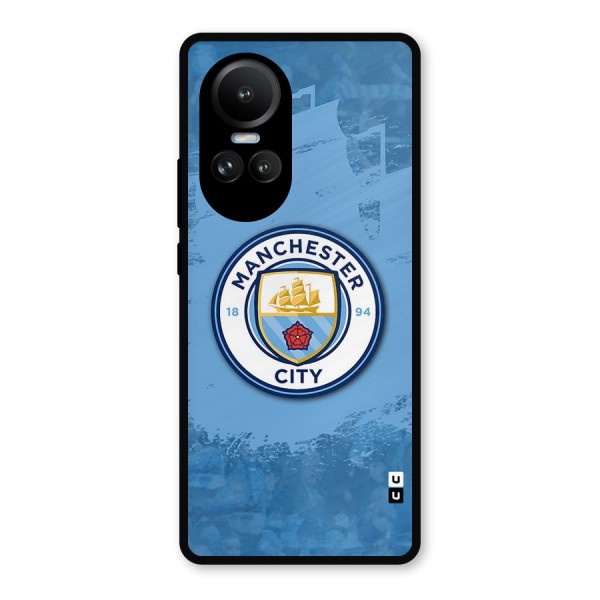 Manchester City Club Metal Back Case for Oppo Reno10 Pro