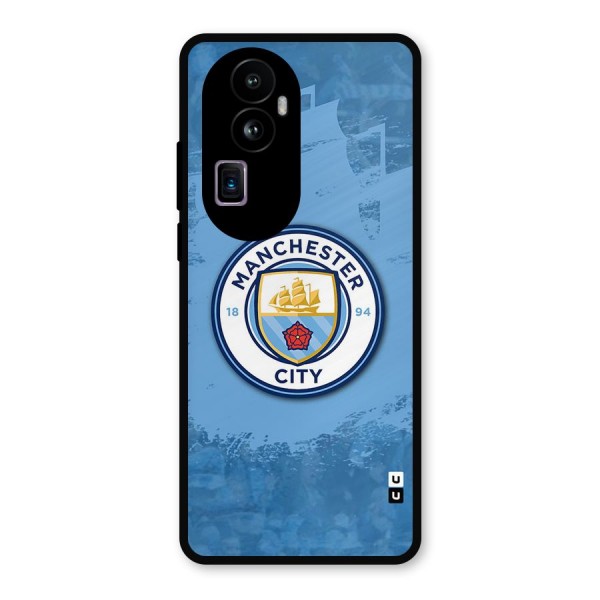 Manchester City Club Metal Back Case for Oppo Reno10 Pro Plus