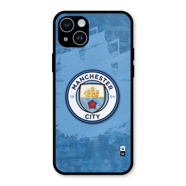 Manchester City Club Metal Back Case for iPhone 14