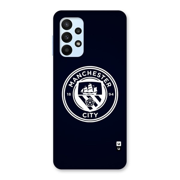 Manchester City FC Glass Back Case for Galaxy A23