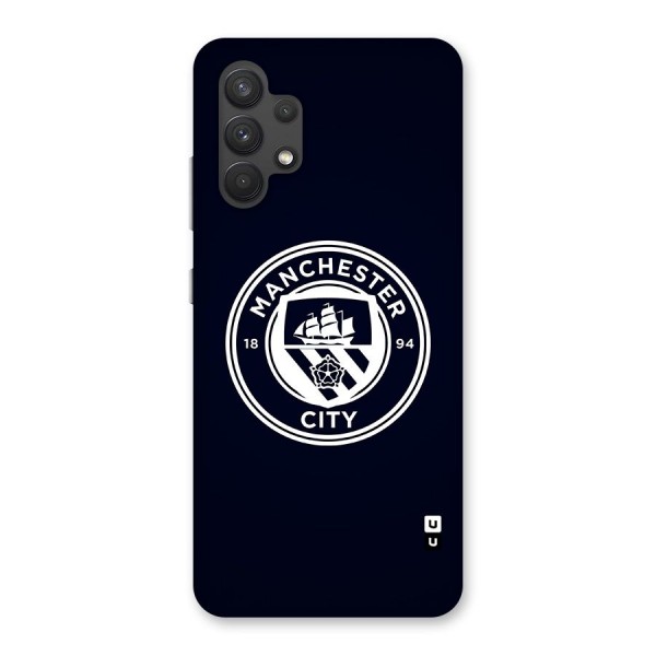 Manchester City FC Glass Back Case for Galaxy A32
