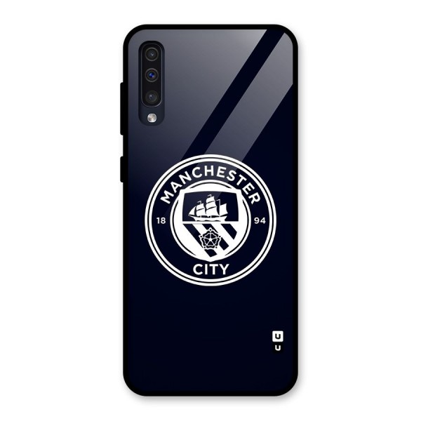 Manchester City FC Glass Back Case for Galaxy A50s