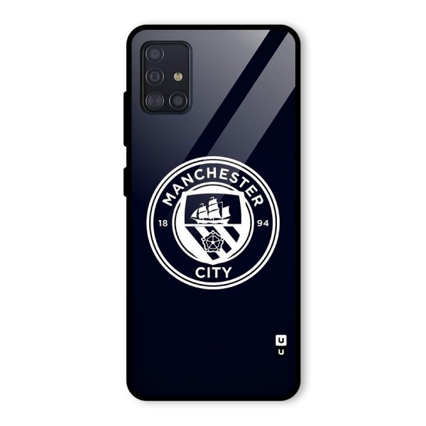 Manchester City FC Glass Back Case for Galaxy A51