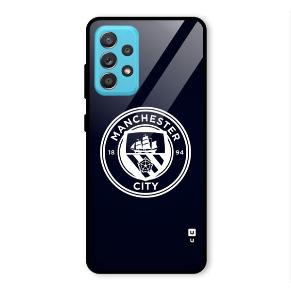 Manchester City FC Glass Back Case for Galaxy A52s 5G