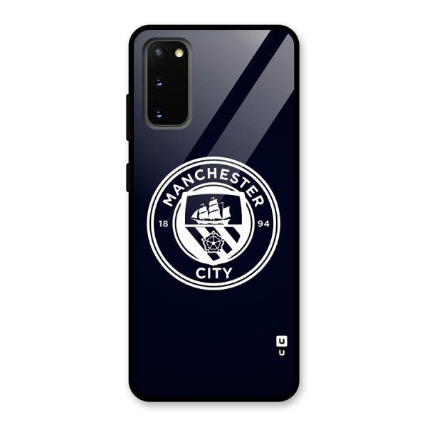 Manchester City FC Glass Back Case for Galaxy S20