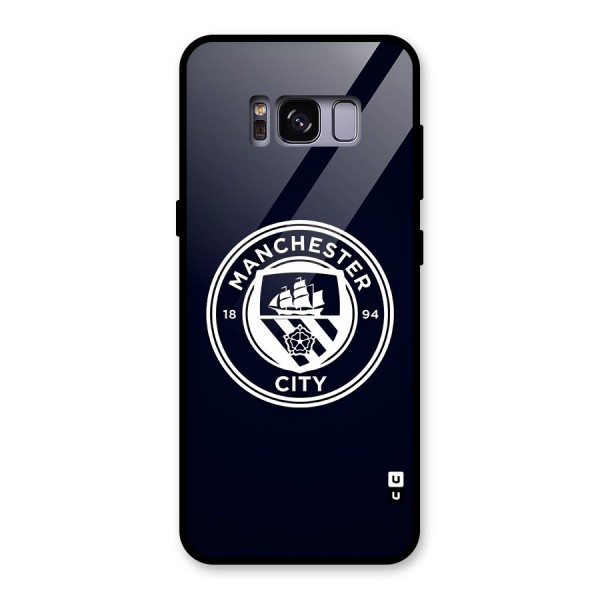 Manchester City FC Glass Back Case for Galaxy S8