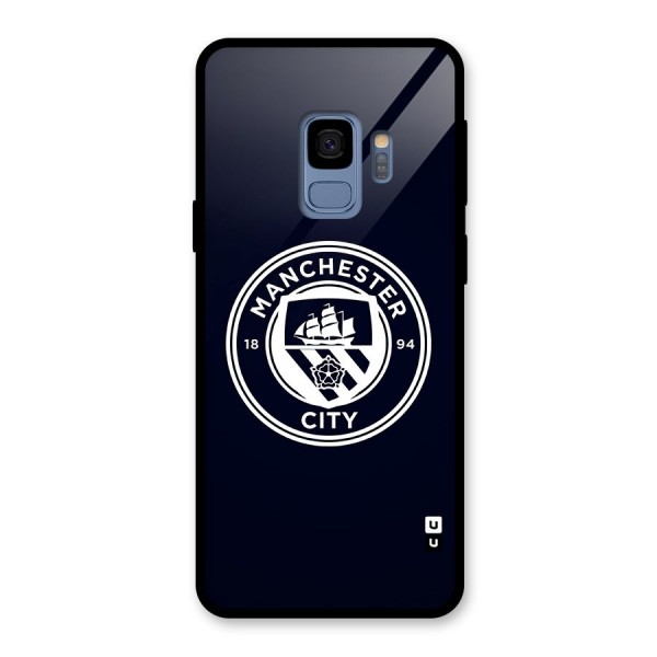 Manchester City FC Glass Back Case for Galaxy S9