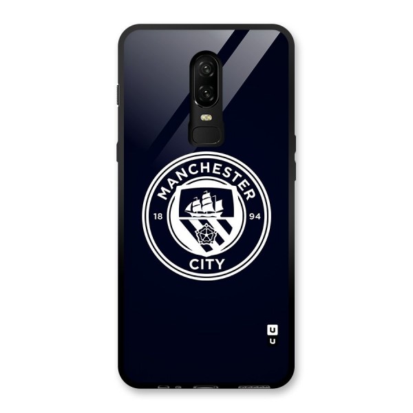 Manchester City FC Glass Back Case for OnePlus 6