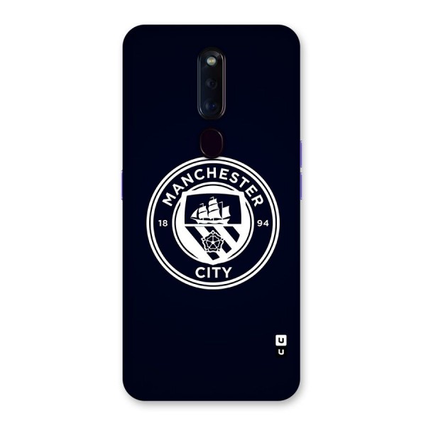 Manchester City FC Glass Back Case for Oppo F11 Pro