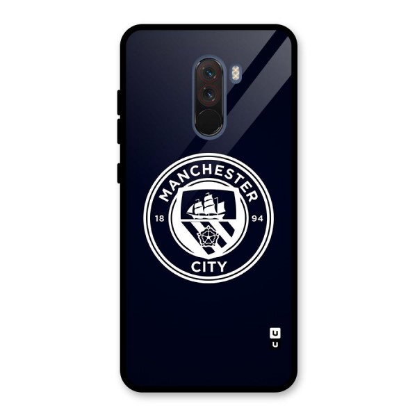 Manchester City FC Glass Back Case for Poco F1