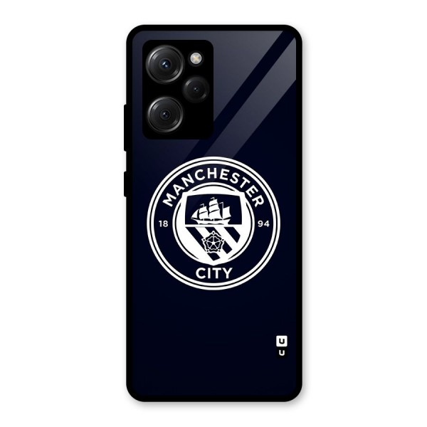 Manchester City FC Glass Back Case for Poco X5 Pro