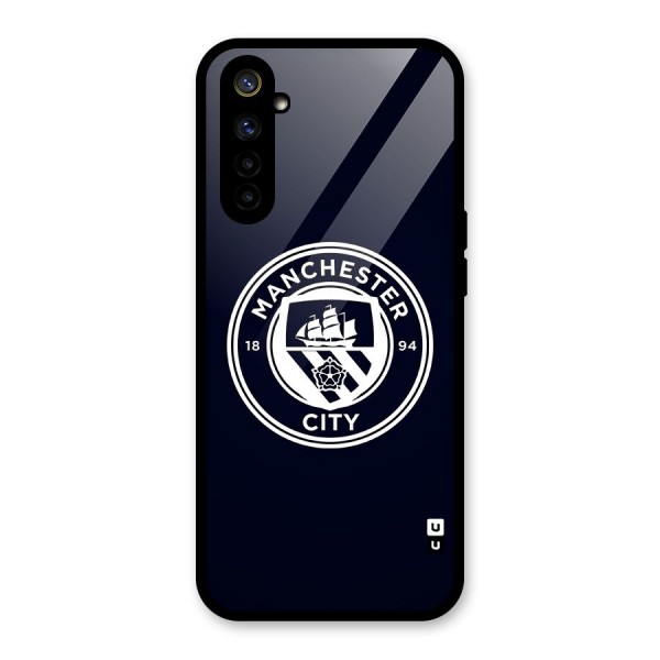 Manchester City FC Glass Back Case for Realme 6