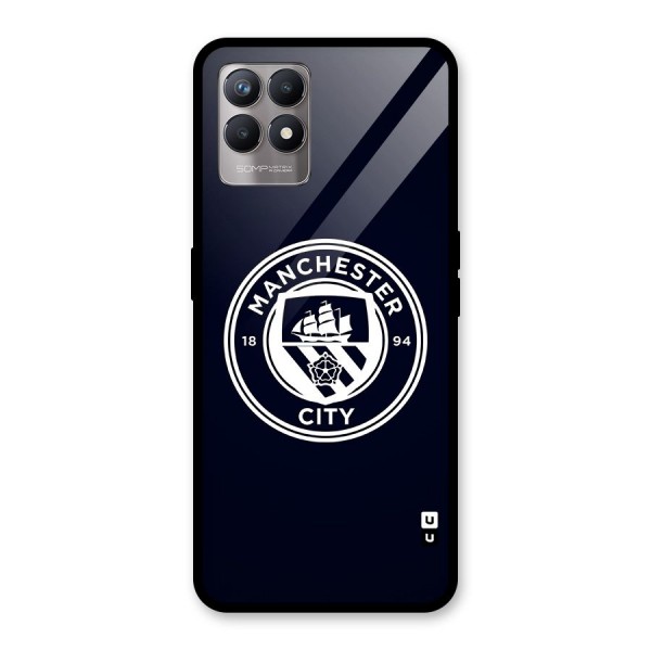 Manchester City FC Glass Back Case for Realme 8i