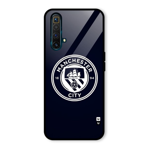 Manchester City FC Glass Back Case for Realme X3 SuperZoom