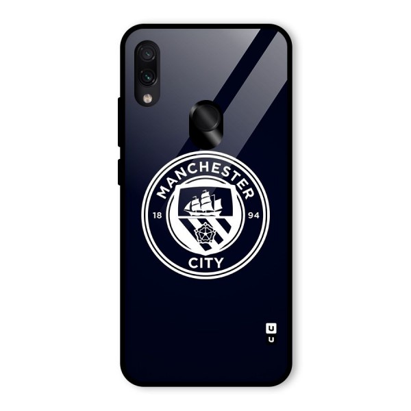 Manchester City FC Glass Back Case for Redmi Note 7S