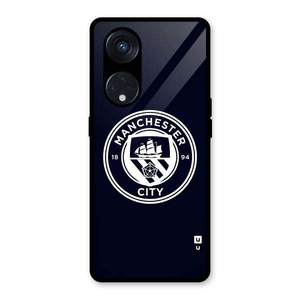 Manchester City FC Glass Back Case for Reno8 T 5G