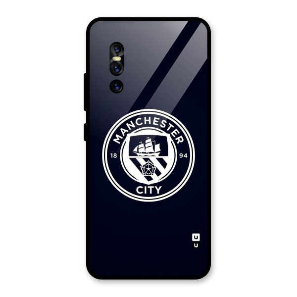 Manchester City FC Glass Back Case for Vivo V15 Pro