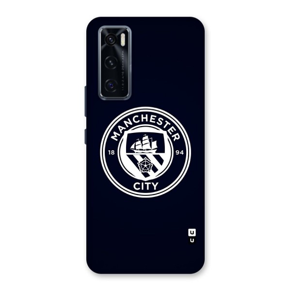 Manchester City FC Glass Back Case for Vivo V20 SE