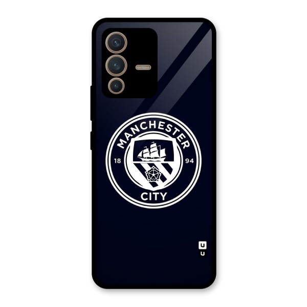 Manchester City FC Glass Back Case for Vivo V23 5G