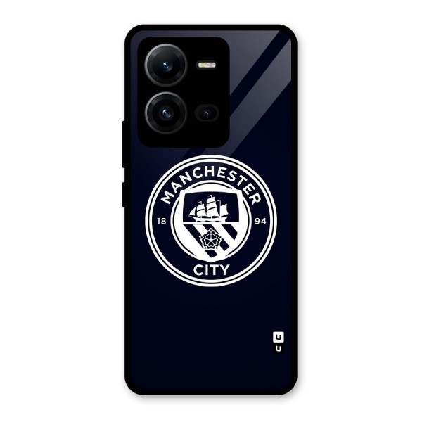 Manchester City FC Glass Back Case for Vivo V25