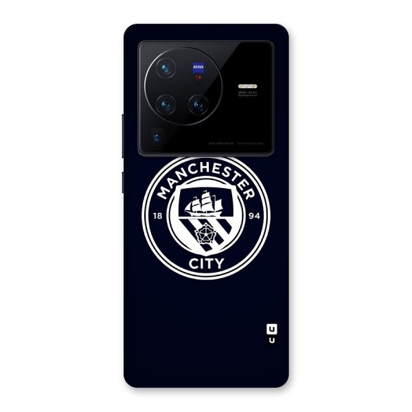 Manchester City FC Glass Back Case for Vivo X80 Pro