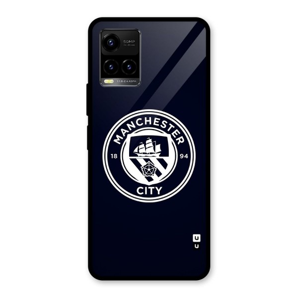 Manchester City FC Glass Back Case for Vivo Y21A