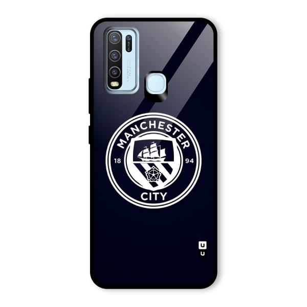 Manchester City FC Glass Back Case for Vivo Y30