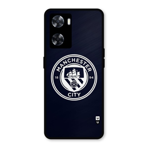 Manchester City FC Metal Back Case for Oppo A57 2022