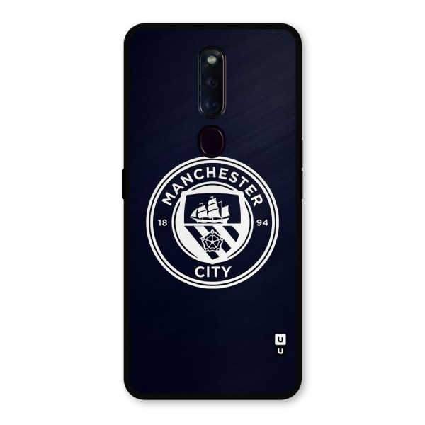 Manchester City FC Metal Back Case for Oppo F11 Pro